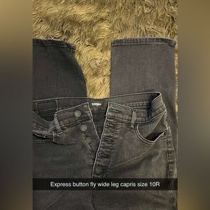 Express cropped jeans